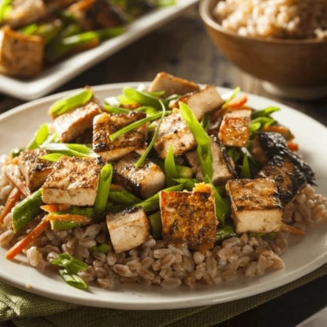 Tofu Fried Rice.