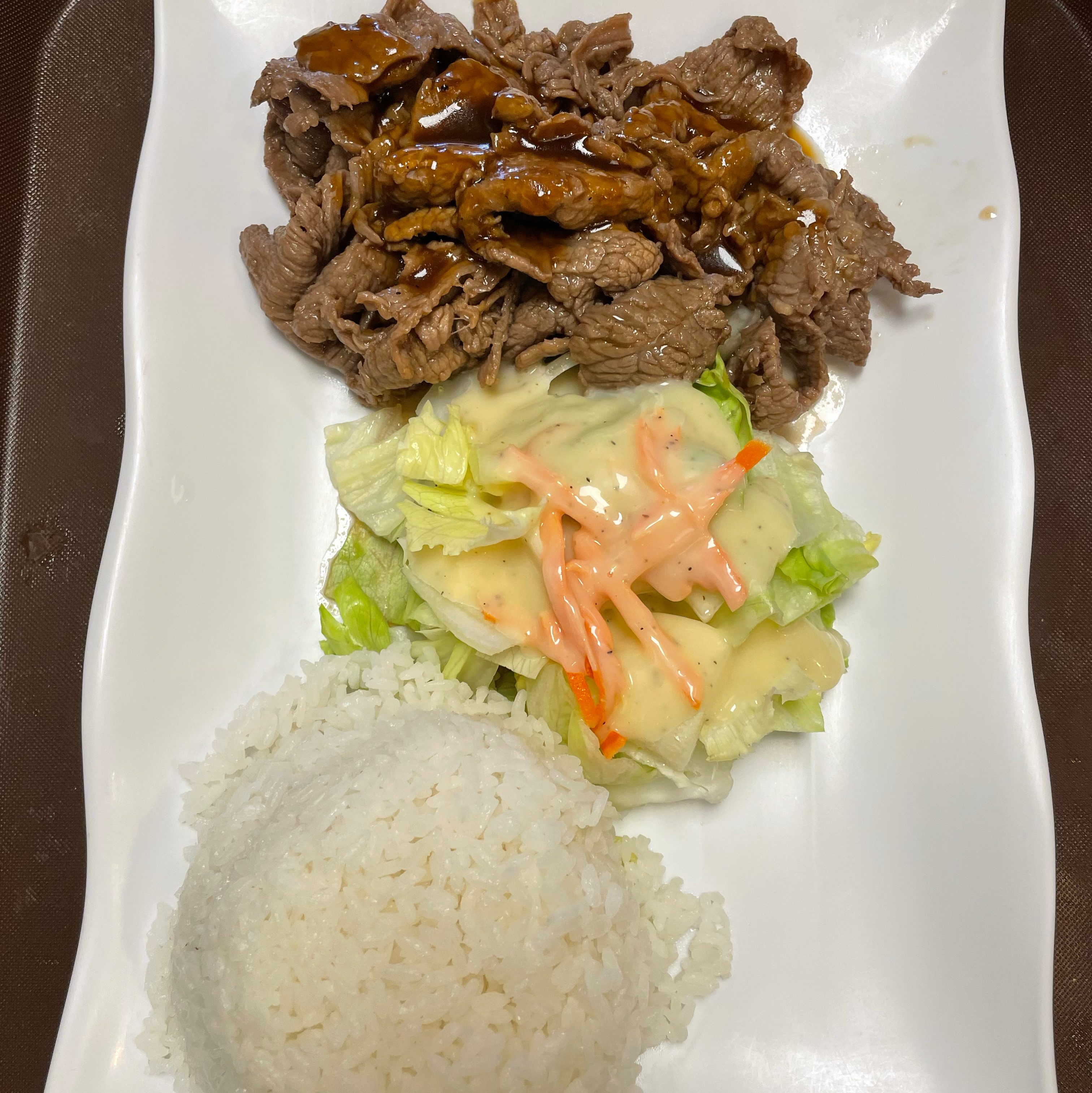 Beef Teriyaki.