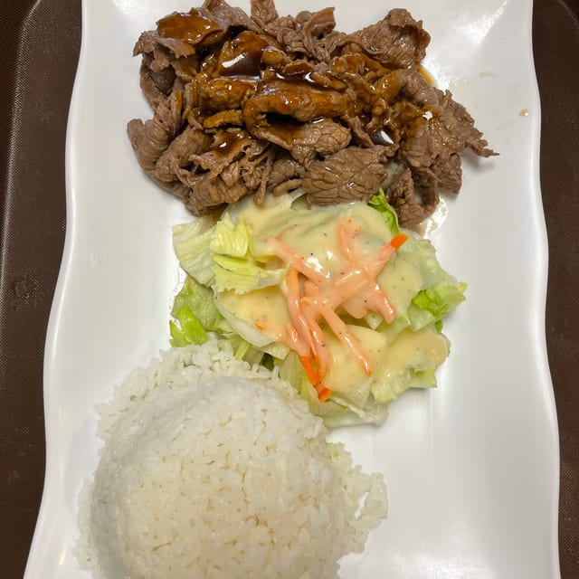 Beef Teriyaki.