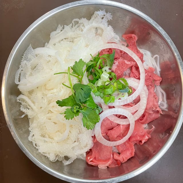 Steak and Tripe (Pho Tai, Sach).