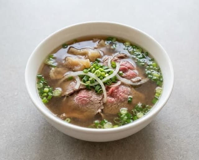 Steak and Tendon (Pho Tai, Gan).